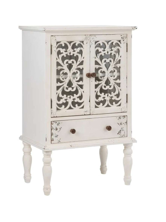 Armoire Vénisia en bois patiné Armoire Vénisia en bois patiné