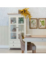 Armoire vitrée Alméria en bois de pin Armoire vitrée Alméria en bois de pin