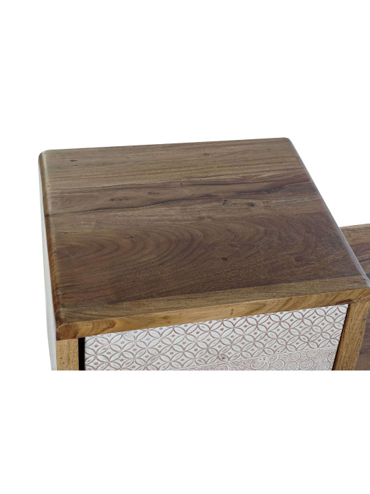 Meuble TV en bois d'acacia Inkal Meuble TV en bois d'acacia Inkal
