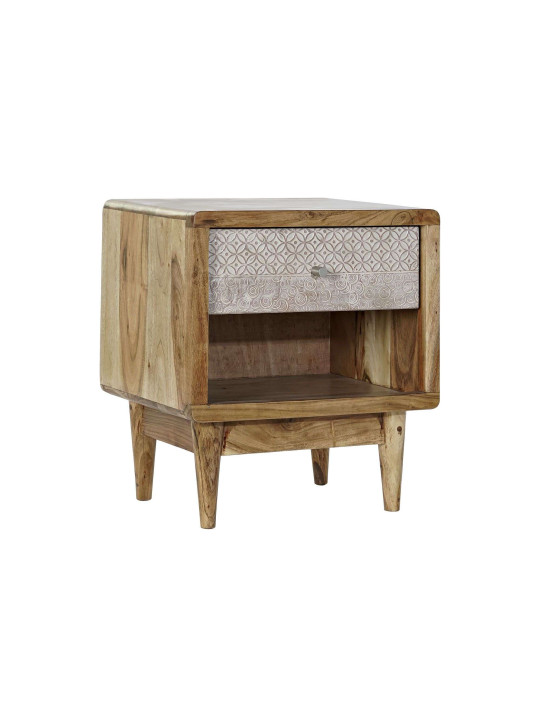 Chevet en bois d'acacia Inkal Chevet en bois d'acacia Inkal