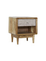 Chevet en bois d'acacia Inkal Chevet en bois d'acacia Inkal