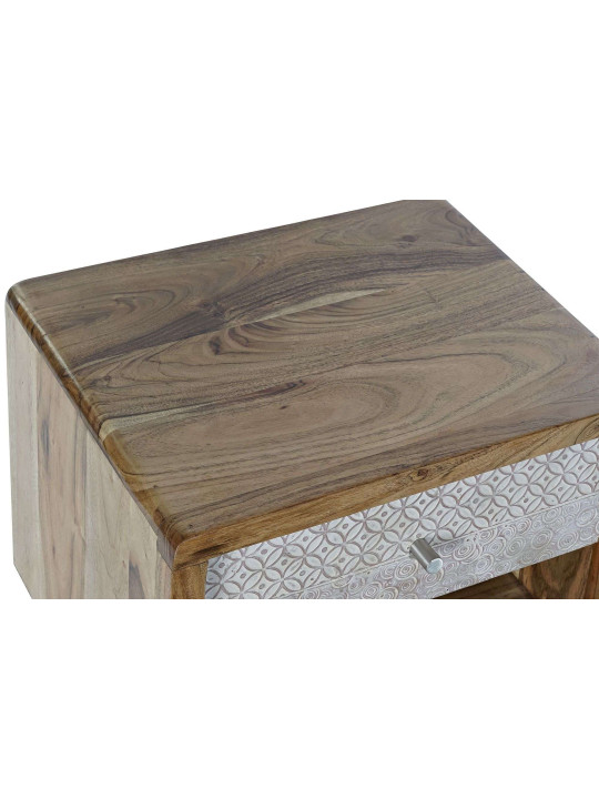 Chevet en bois d'acacia Inkal Chevet en bois d'acacia Inkal