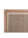 Armoire Neyra en bois de mindi blanchi Armoire Neyra en bois de mindi blanchi