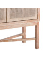 Armoire Neyra en bois de mindi blanchi Armoire Neyra en bois de mindi blanchi