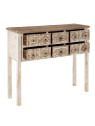 Console Sienne en bois patiné Console Sienne en bois patiné