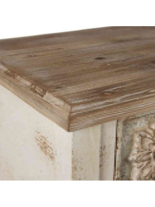 Console Sienne en bois patiné Console Sienne en bois patiné