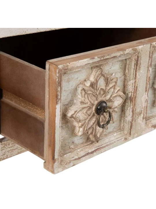 Console Sienne en bois patiné Console Sienne en bois patiné