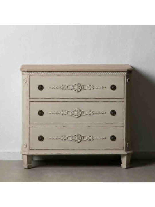 Commode Bari en bois patiné Commode Bari en bois patiné