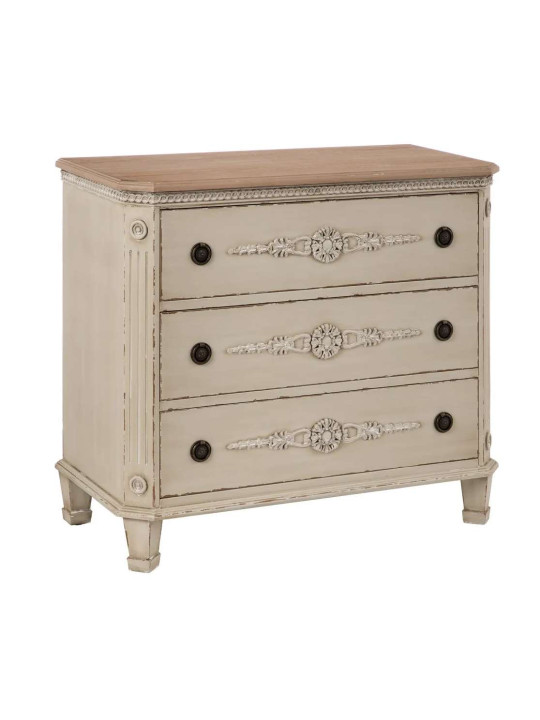 Commode Bari en bois patiné Commode Bari en bois patiné