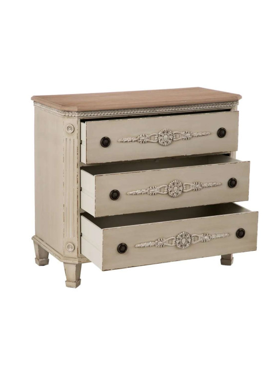 Commode Bari en bois patiné Commode Bari en bois patiné