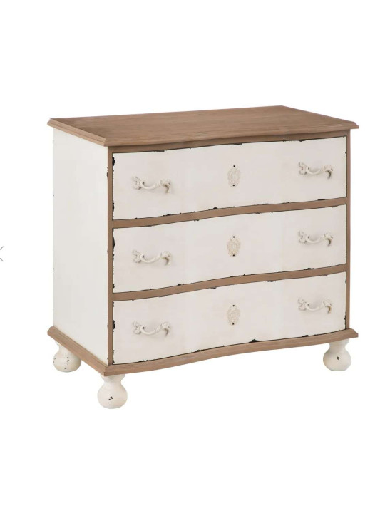 Commode Turin en bois patiné Commode Turin en bois patiné