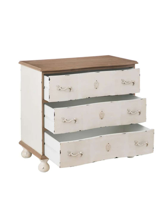 Commode Turin en bois patiné Commode Turin en bois patiné