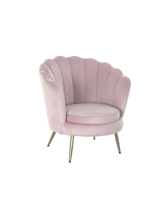 Fauteuil coquille blush