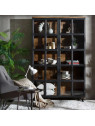 Armoire vitrée Victoria en bois de manguier Armoire vitrée Victoria en bois de manguier