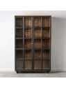 Armoire vitrée Victoria en bois de manguier Armoire vitrée Victoria en bois de manguier
