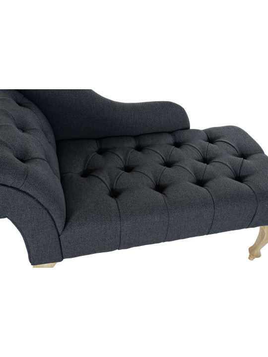 Méridienne baroque capitonnée