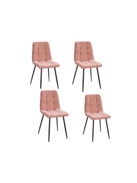 Chaise Alice en velours orange Chaise Alice en velours orange