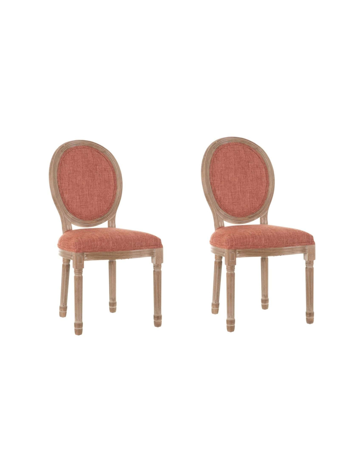 Chaise médaillon saumon Léa