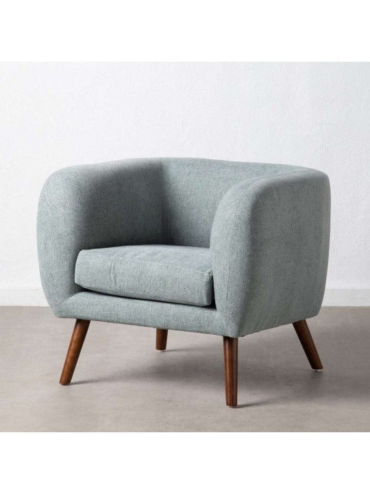 Fauteuil scandinave bleu Fauteuil scandinave bleu