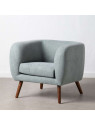 Fauteuil scandinave bleu Fauteuil scandinave bleu