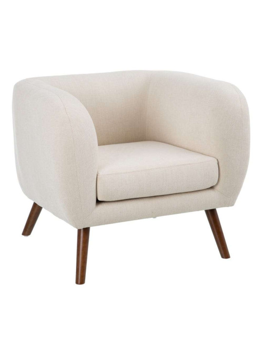 Fauteuil scandinave crème Fauteuil scandinave crème
