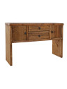 Console en bois de pin à tiroirs Console en bois de pin à tiroirs
