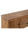 Console en bois de pin à tiroirs Console en bois de pin à tiroirs