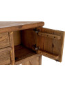Console en bois de pin à tiroirs Console en bois de pin à tiroirs