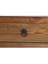 Console en bois de pin à tiroirs Console en bois de pin à tiroirs