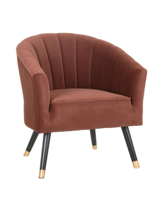 Fauteuil en velours tuile Fauteuil en velours tuile