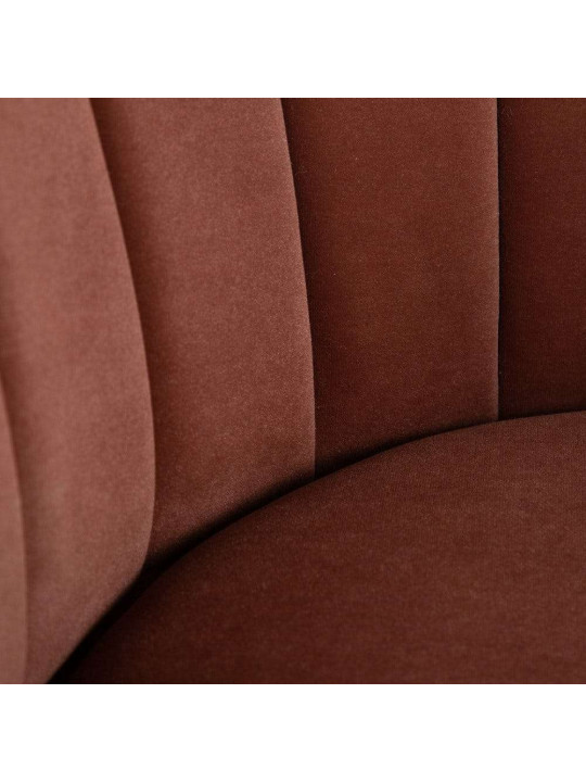Fauteuil en velours tuile Fauteuil en velours tuile