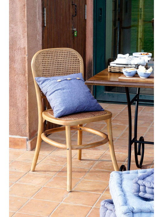 Lot de 2 chaises Rotin naturel Lot de 2 chaises Rotin naturel
