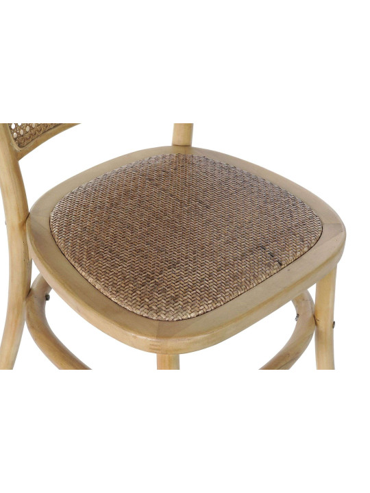 Lot de 2 chaises Rotin naturel Lot de 2 chaises Rotin naturel