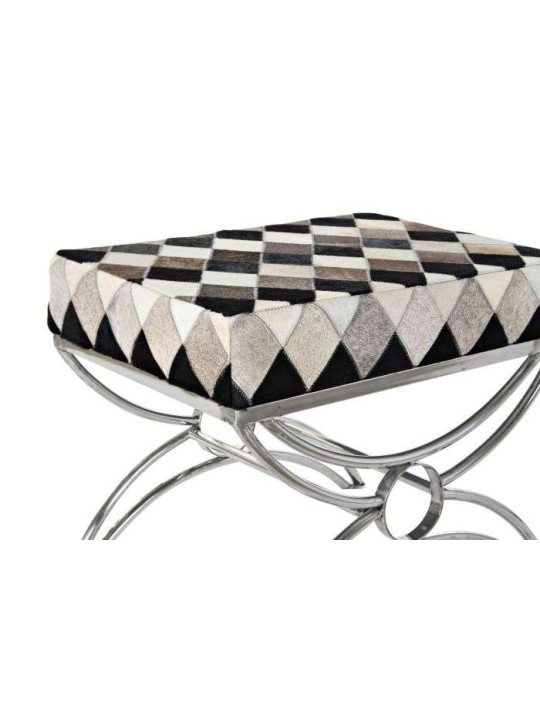 Petite banquette à losanges Leather