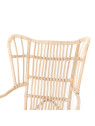 Fauteuil oreilles rotin