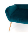 Fauteuil Lise Bleu