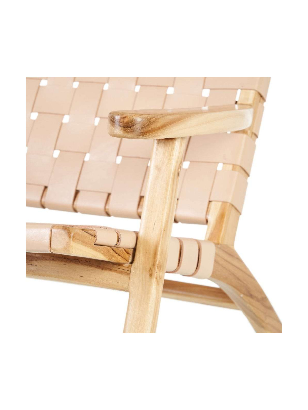 Fauteuil design  en bois massif Denzzo