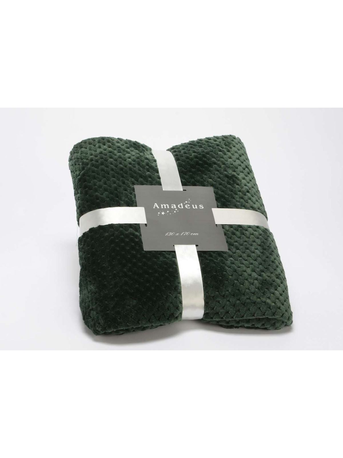 Plaid forêt damier Amadeus 170 cm