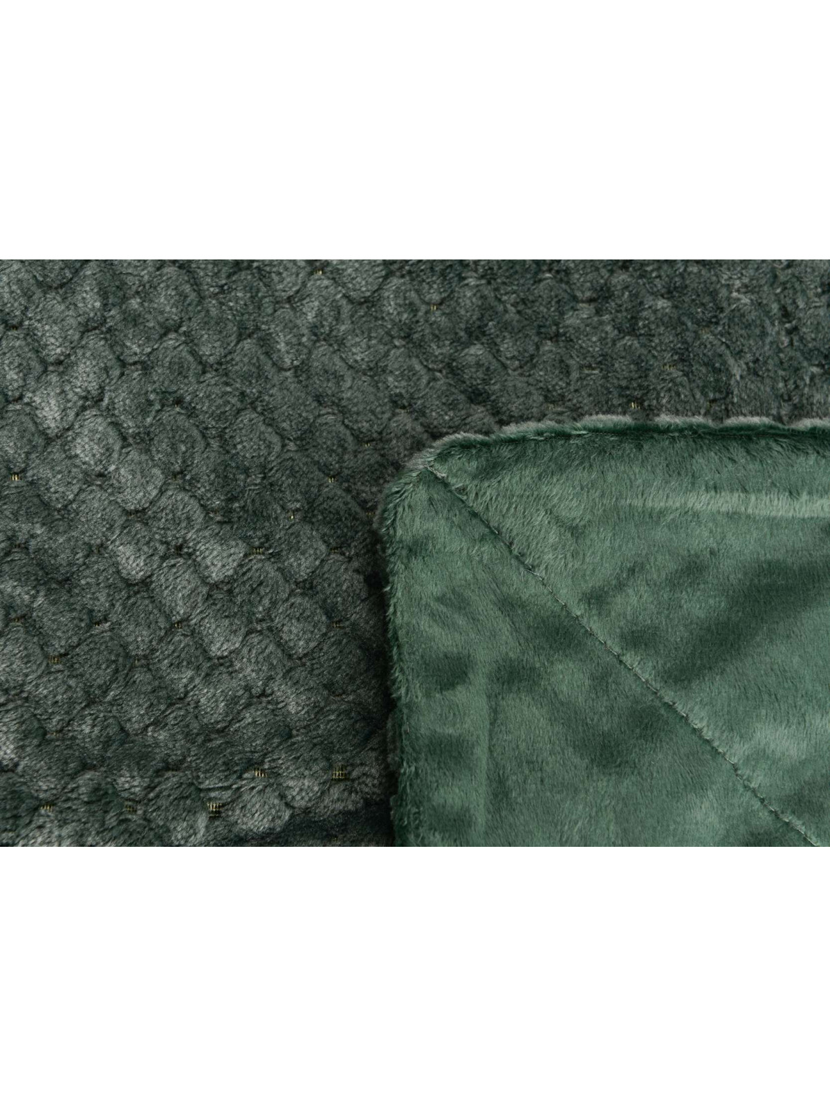 Plaid forêt damier Amadeus 170 cm