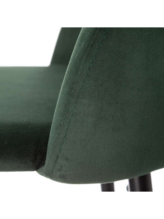 Haut tabouret vintage vert