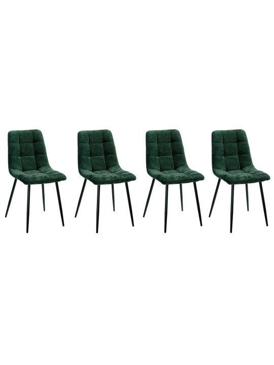 Chaise Alice en velours vert Chaise Alice en velours vert