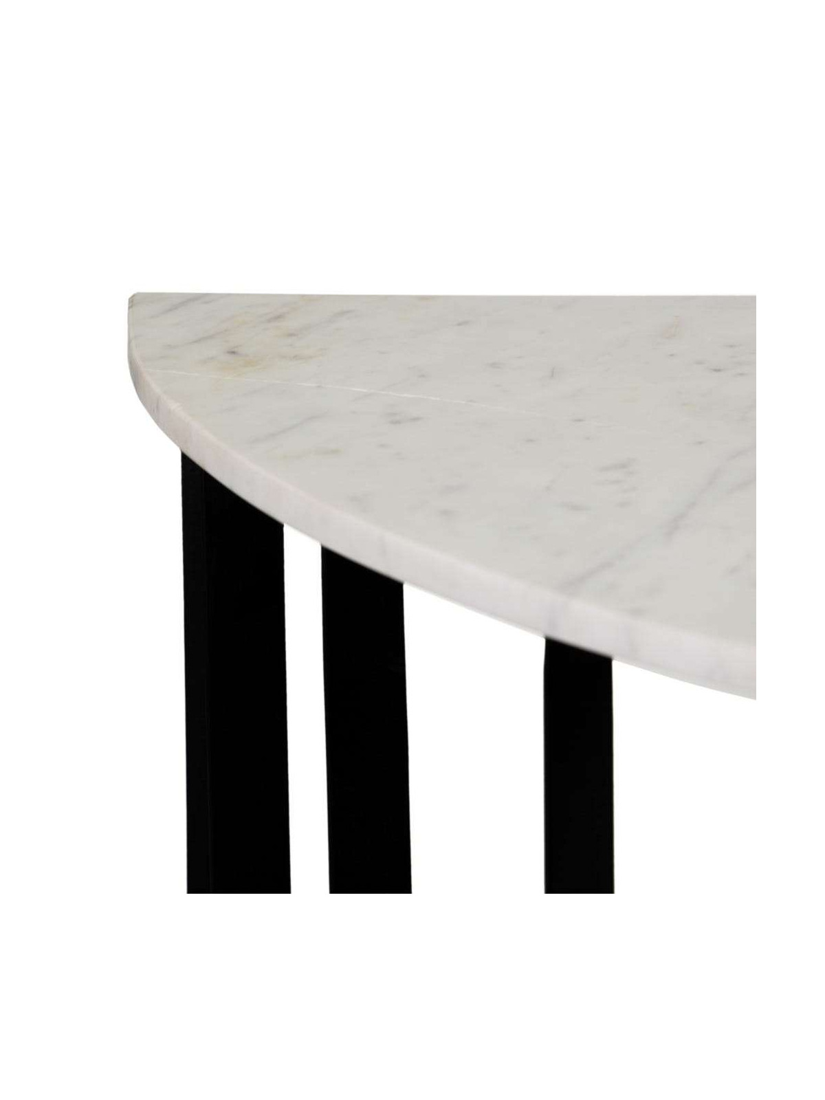 Console demi-lune design