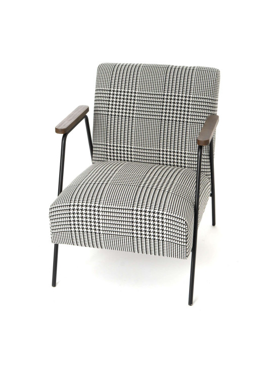 Fauteuil Cosy pied de poule