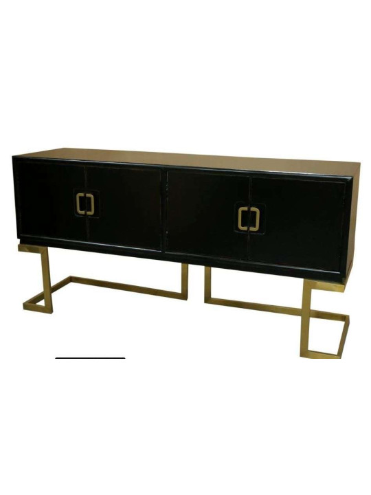 Buffet design noir Ellipse