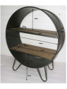 Buffer Cabanon métal et bois