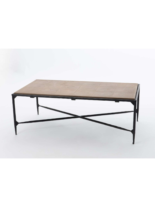 Table basse en bois recyclé et manguier Presto