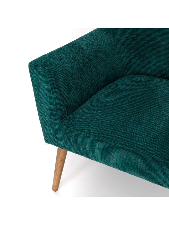 Fauteuil Leon vert Amadeus