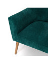 Fauteuil Leon vert Amadeus