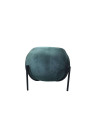 Grand pouf design Wilem en velours vert émeraude