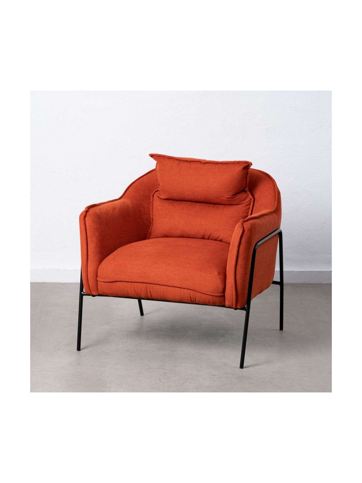 Fauteuil Mérida rouge